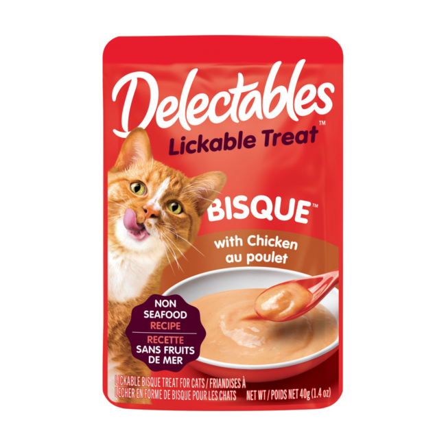 Delectables™ Lickable Treat – Bisque with Chicken Non-Seafood Recipe