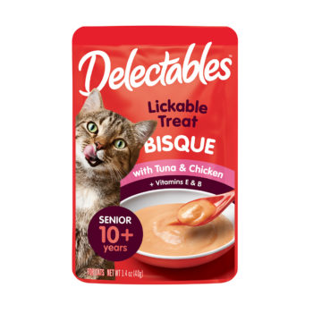 Delectables™ Lickable Treat – Bisque - Senior 10+ Tuna & Chicken