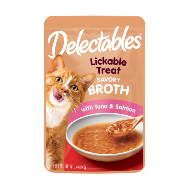 Delectables™ Lickable Treat - Savory Broths - Tuna & Salmon