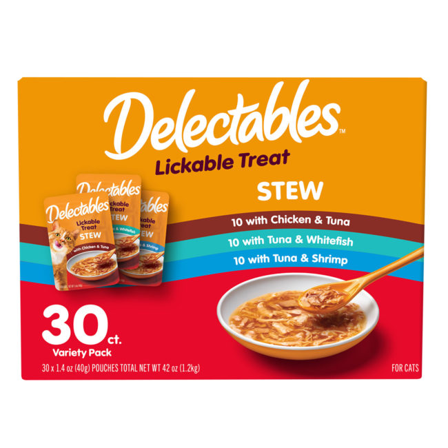 Delectables™ Lickable Treat – Stew 30 Pack Variety