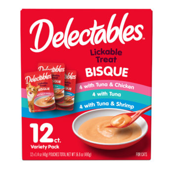 Delectables™ Lickable Treat – Bisque Variety 12 Pack