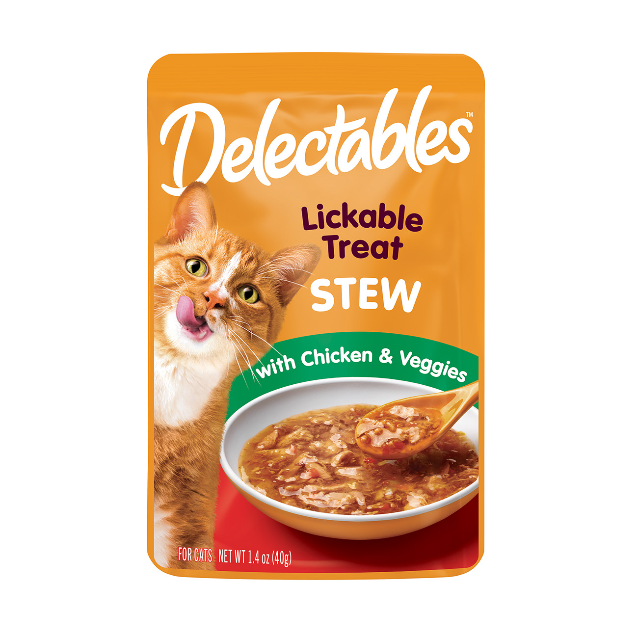 Delectables Lickable treat Stew Chicken Veggies Delectables
