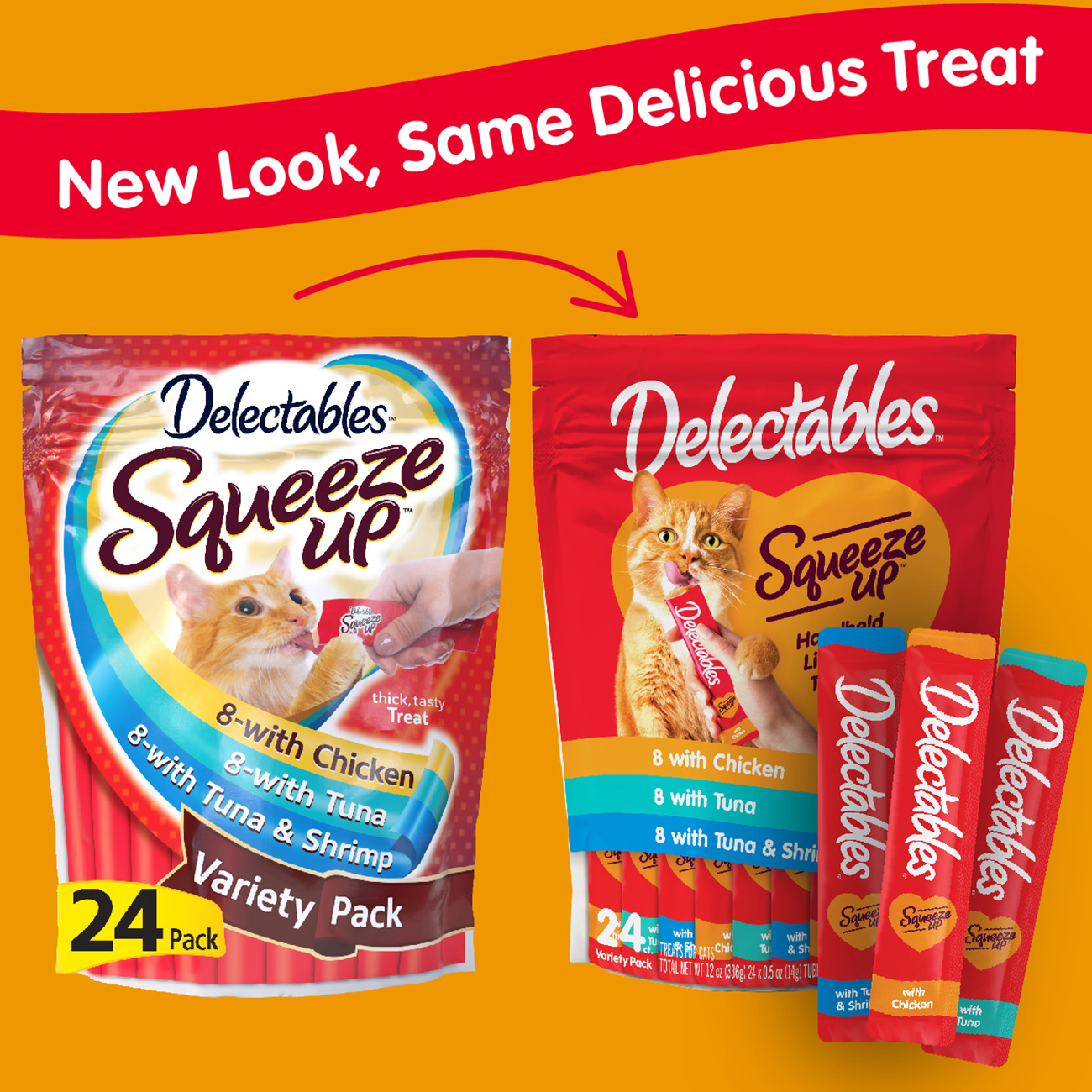Delectables® Squeeze Up® Variety Bag 24 Pack | Delectables