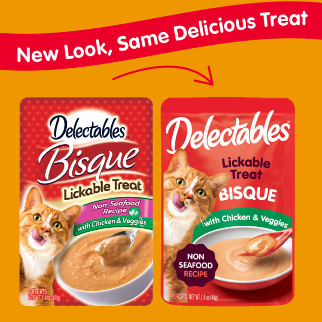 Delectables™ Lickable Treat - Bisque - Chicken & Veggies - Non-Seafood Recipe