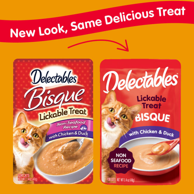 Delectables™ Lickable Treat - Bisque - Chicken & Duck - Non-Seafood Recipe