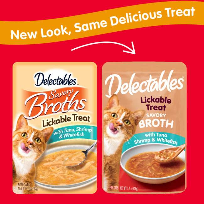 Delectables™ Lickable Treat - Savory Broths - Tuna, Shrimp & Whitefish