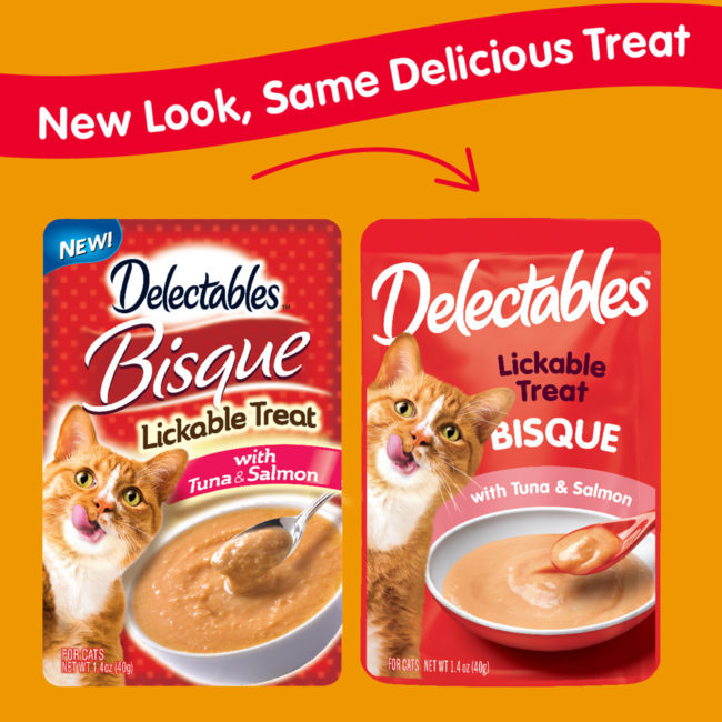 Delectables™ Lickable Treat – Bisque Tuna & Salmon