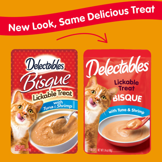 Delectables™ Lickable Treat – Bisque Tuna & Shrimp