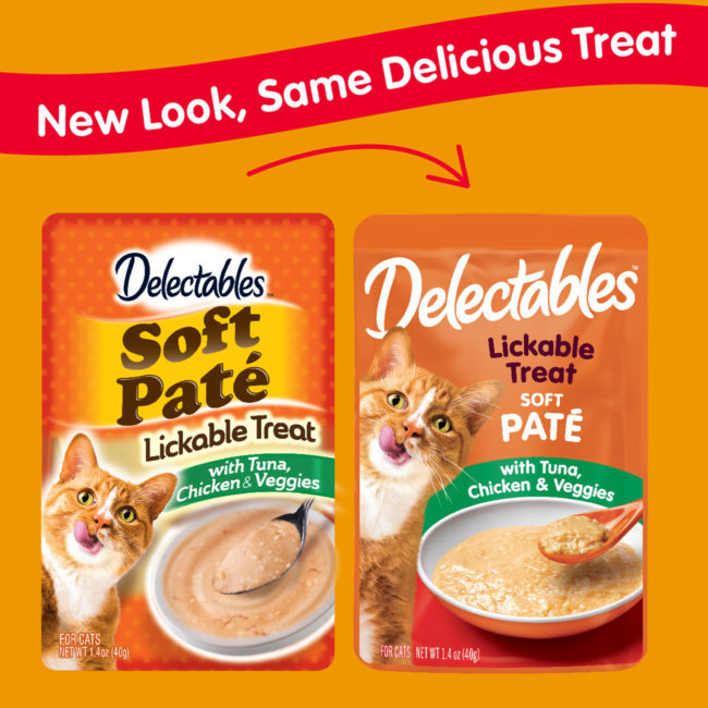 Delectables™ Lickable Treat – Soft Paté Tuna, Chicken & Veggies