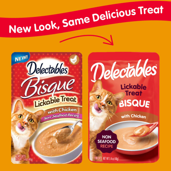 Delectables™ Lickable Treat – Bisque with Chicken Non-Seafood Recipe