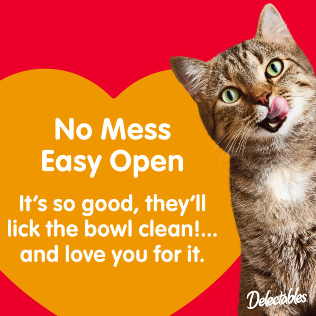 Delectables - No mess, easy open