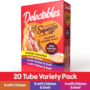 Delectables Squeeze Up 20 tube variety pack. Hartz SKU# 3270013036. Variety pack.