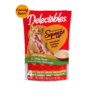 Coming Soon! New! Delectables Squeeze Up catnip and chicken flavored cat treat.