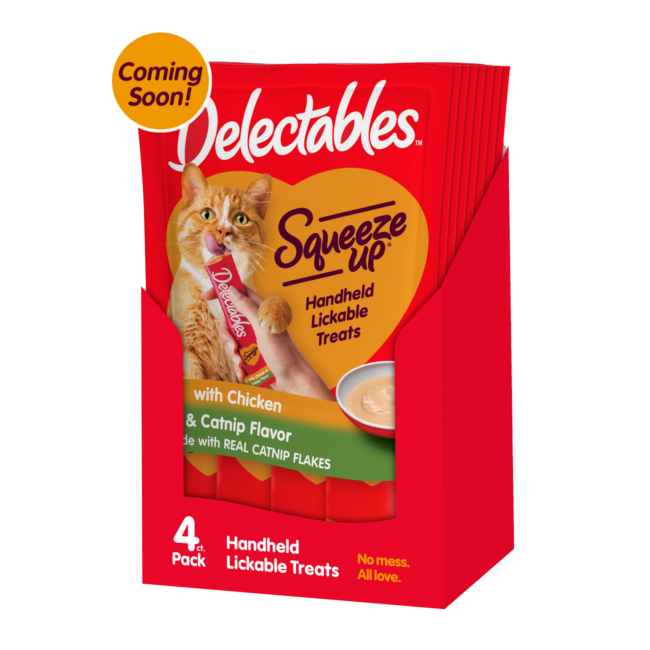 Squeeze up squeezable catnip treats