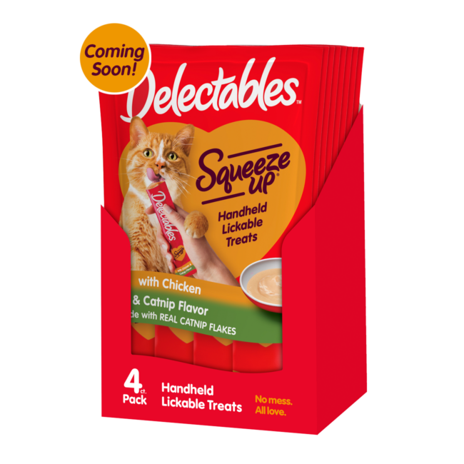 Squeeze up squeezable catnip treats