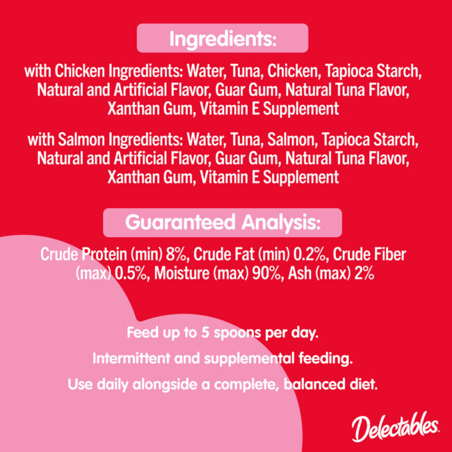 Delectables Lickable Spoon Ingredients