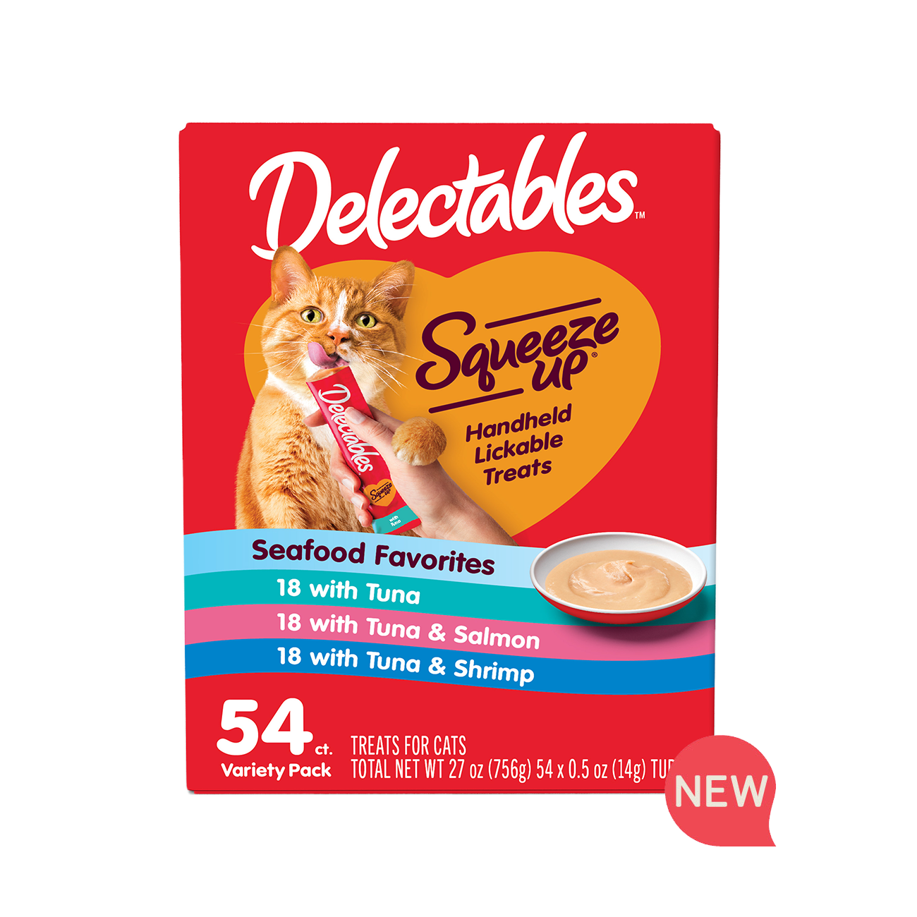 Delectables® Squeeze Up® Seafood Variety Pack - 54 Pack | Delectables