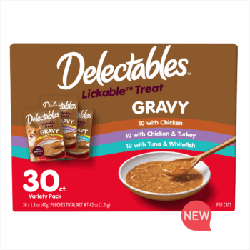 Delectables® Lickable™ Treat - Gravy Variety Pack – 30 Pack