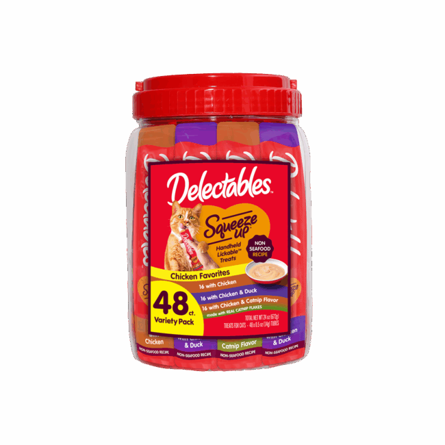 Delectables® Squeeze Up® Non-Seafood Chicken Variety Pack - 48 Pack