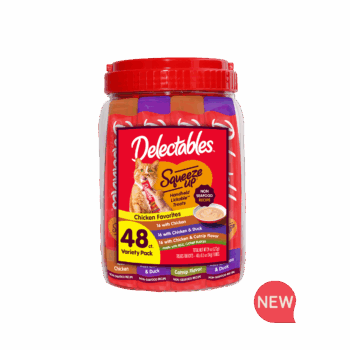 Delectables® Squeeze Up® Non-Seafood Chicken Variety Pack - 48 Pack