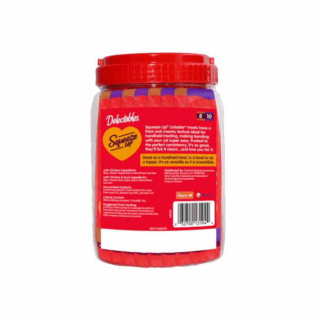 Delectables® Squeeze Up® Non-Seafood Chicken Variety Pack - 40 Pack