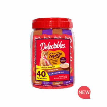 Delectables® Squeeze Up® Non-Seafood Chicken Variety Pack - 40 Pack