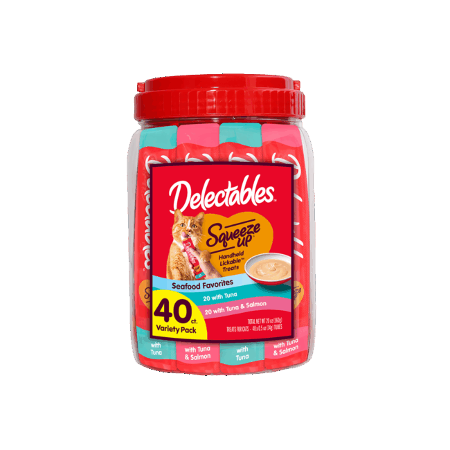 Delectables® Squeeze Up® Seafood Variety Pack - 40 Pack
