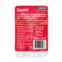 Delectables lickable treats bisque with tuna. Back of package.