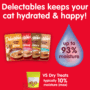 Delectables keep your cat hydrated and happy!