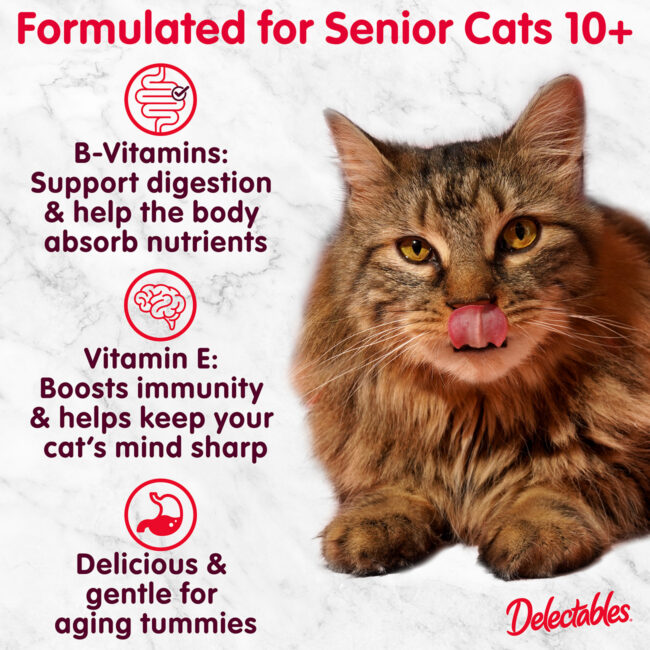 Formulated for Senior Cats