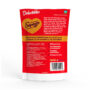 Delectables Squeeze Up lickable cat treats, tuna and catnip, back of package.
