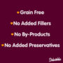 Grain free no by products