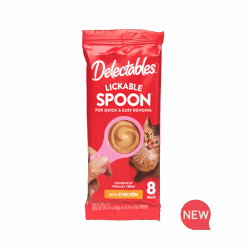 Delectables Lickable Spoon - Chicken, 8 Pack