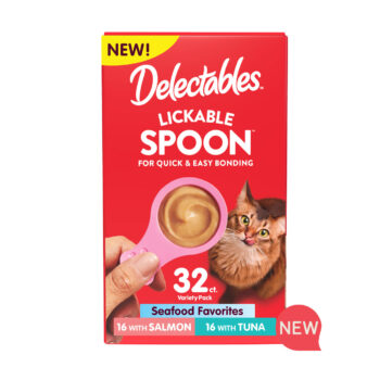 Delectables® Lickable Spoon™ - Seafood Variety Pack, 32 Pack