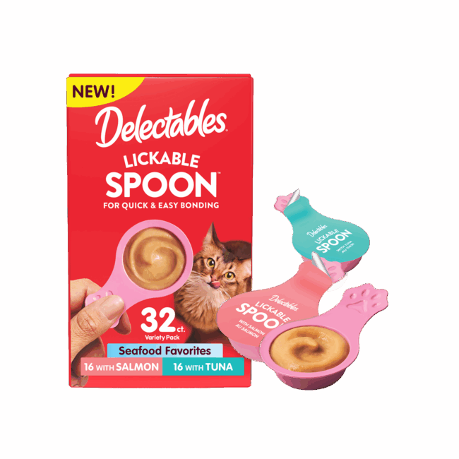 Delectables Lickable Spoon - Seafood Variety Pack, 32 Pack