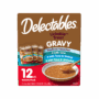 Delectables Lickable Treat - Gravy Seafood Favorites – 12 Pack