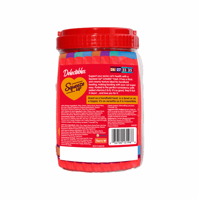 Delectables Squeeze Up - Senior 10+ Variety Pack - 48 Pack