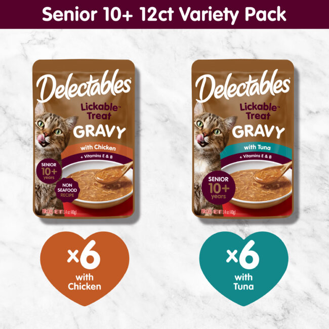 Seniors 10+ 12 count variety pack