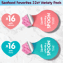 Seafood Favorites 32ct Variety Pack