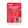 Delectables lickable wet cat treat, smooth chicken bisque, back of package.