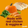 Made with real chicken & veggies