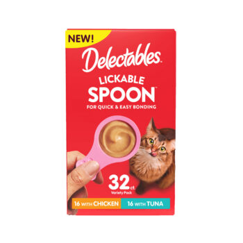 Delectables Lickable Spoon - Variety Pack, 32 Pack - Front of package.
